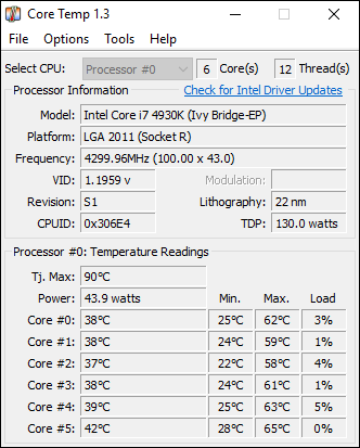 phần mềm đo nhiệt của máy tính